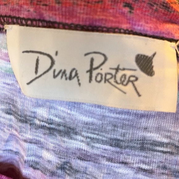 Bright Striped Long Sleeve Top With Matching Infinity Scarf - Picture 5 of 6